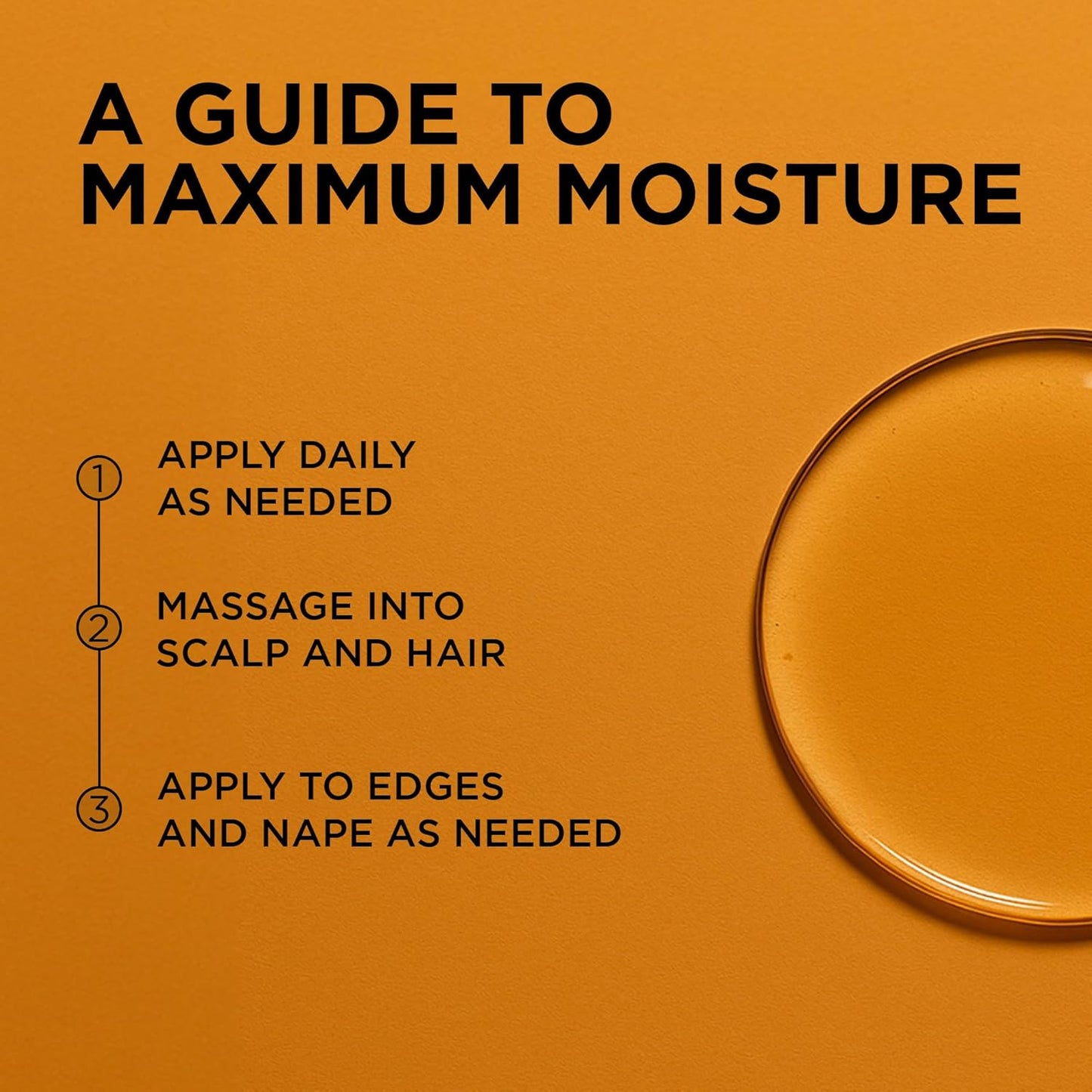 Black Castor Miracle Hair & Scalp Sealing Oil - Locks in Moisture & Soothes, Contains Black Castor Oil, Tea Tree Oil, Soybean Oil 6 Oz (3 Pack)