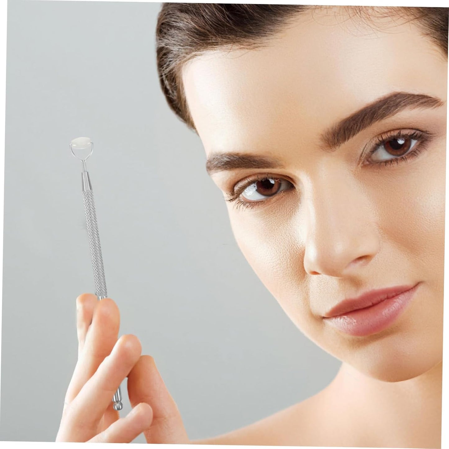 Jade Facial Skin Massager Stainless Steel Face Massager Jade Rolling Facial Massager Jade Face Massager Jade